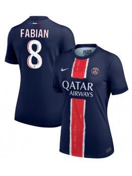 Zenske Futbalové oblečenie Paris Saint-Germain Fabian Ruiz #8 2024-25 Krátky Rukáv - Domáci